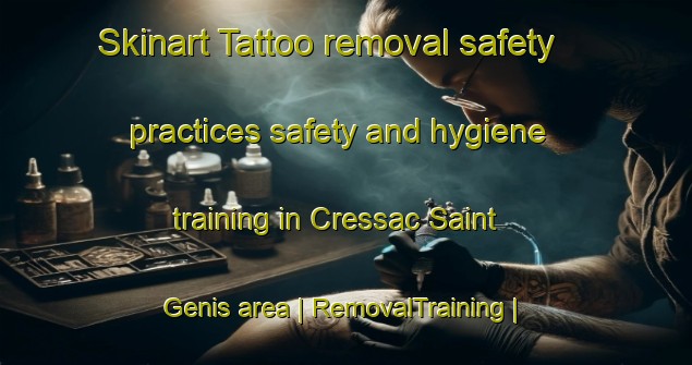 Skinart Tattoo removal safety practices safety and hygiene training in Cressac Saint Genis area | RemovalTraining | RemovalClasses | SkinartTraining-France